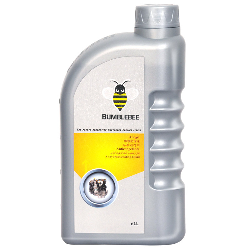 大黄蜂（Bumblebee）汽车防冻液无水冷却液油性水箱宝冷却油沸点180℃冰点零下50度 1L