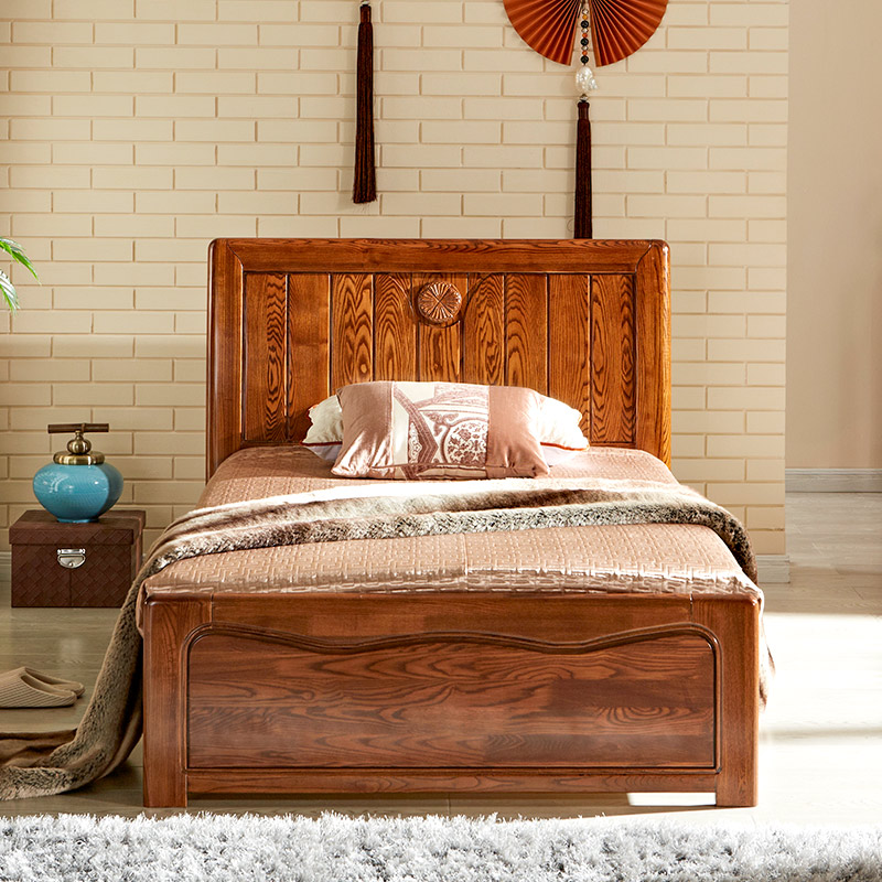 光明家具实木床