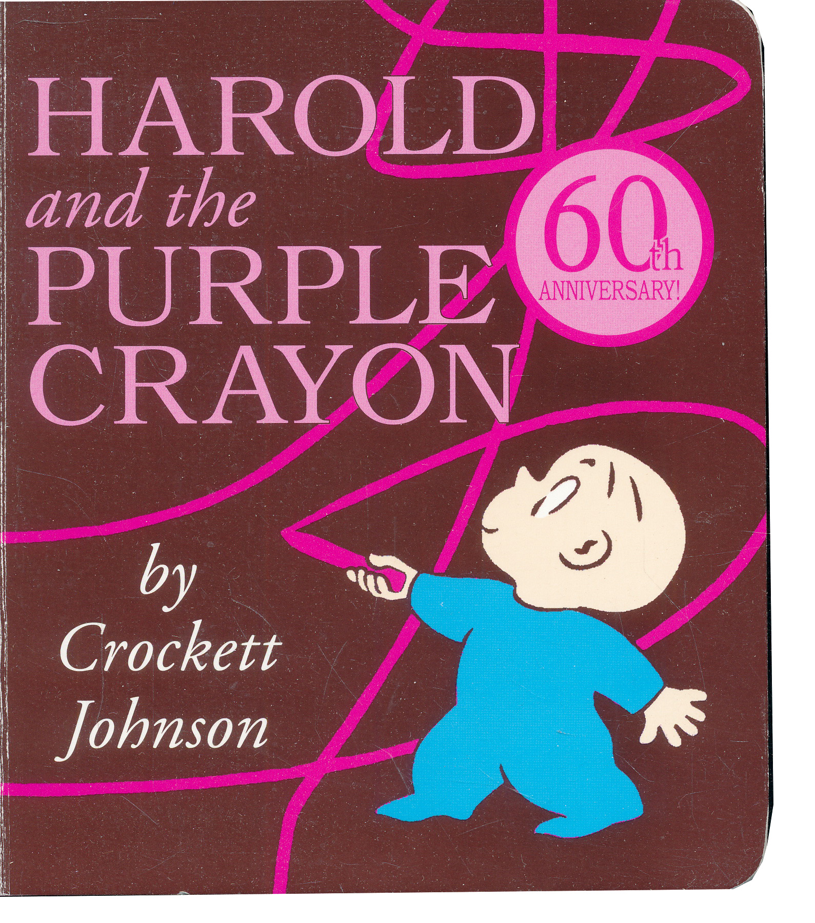 Harold and the Purple Crayon Board Book 哈罗德和紫色蜡笔(纸板书)
