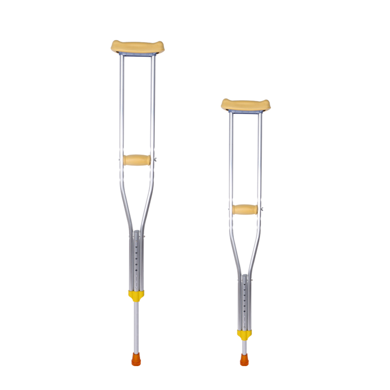 祝浩康 铝合金腋下拐杖 加厚伸缩可调高度腋下拐 残疾人双拐 一对拐杖