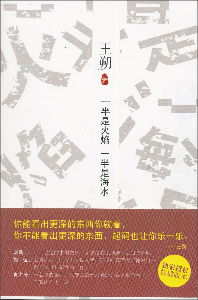 一半是火焰 一半是海水 9787530211625