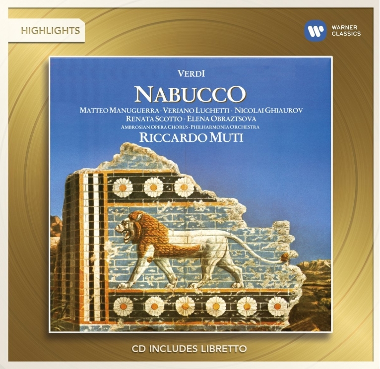 【中图音像】威尔第:纳布科-穆蒂 verdi:nabucco riccardo muti