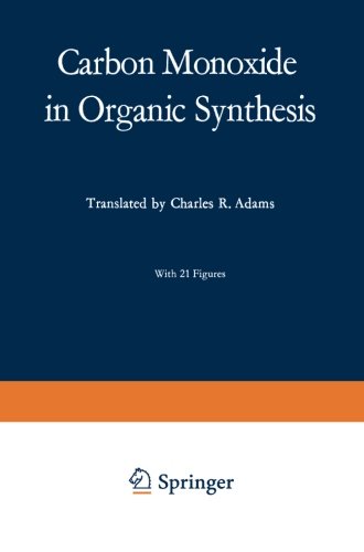 【预订】carbon monoxide in organic