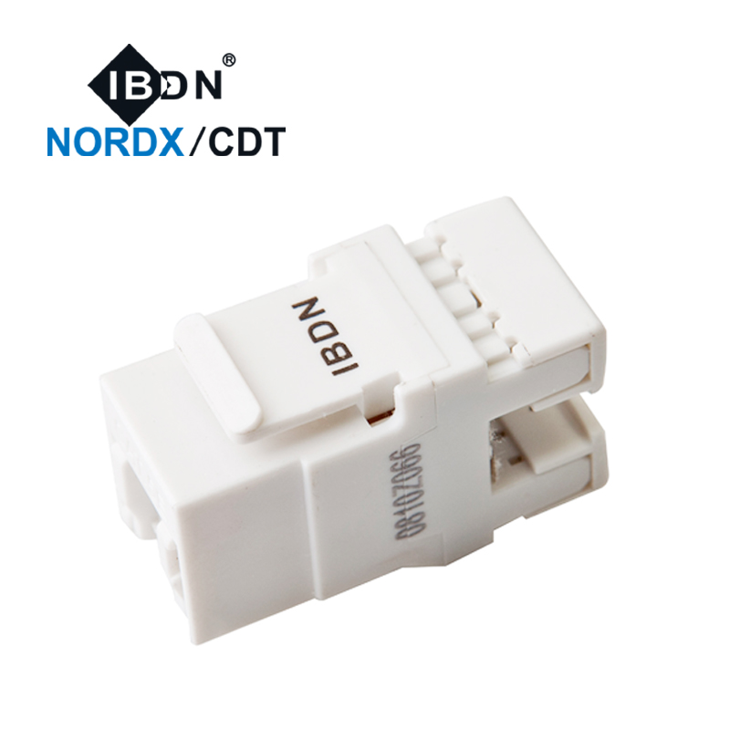 IBDN NORDX/CDTIBDN六/超五类网络模块非屏蔽屏蔽网线数据模块 六类非屏蔽180度