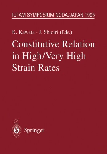 【预订】constitutive relation in high very high