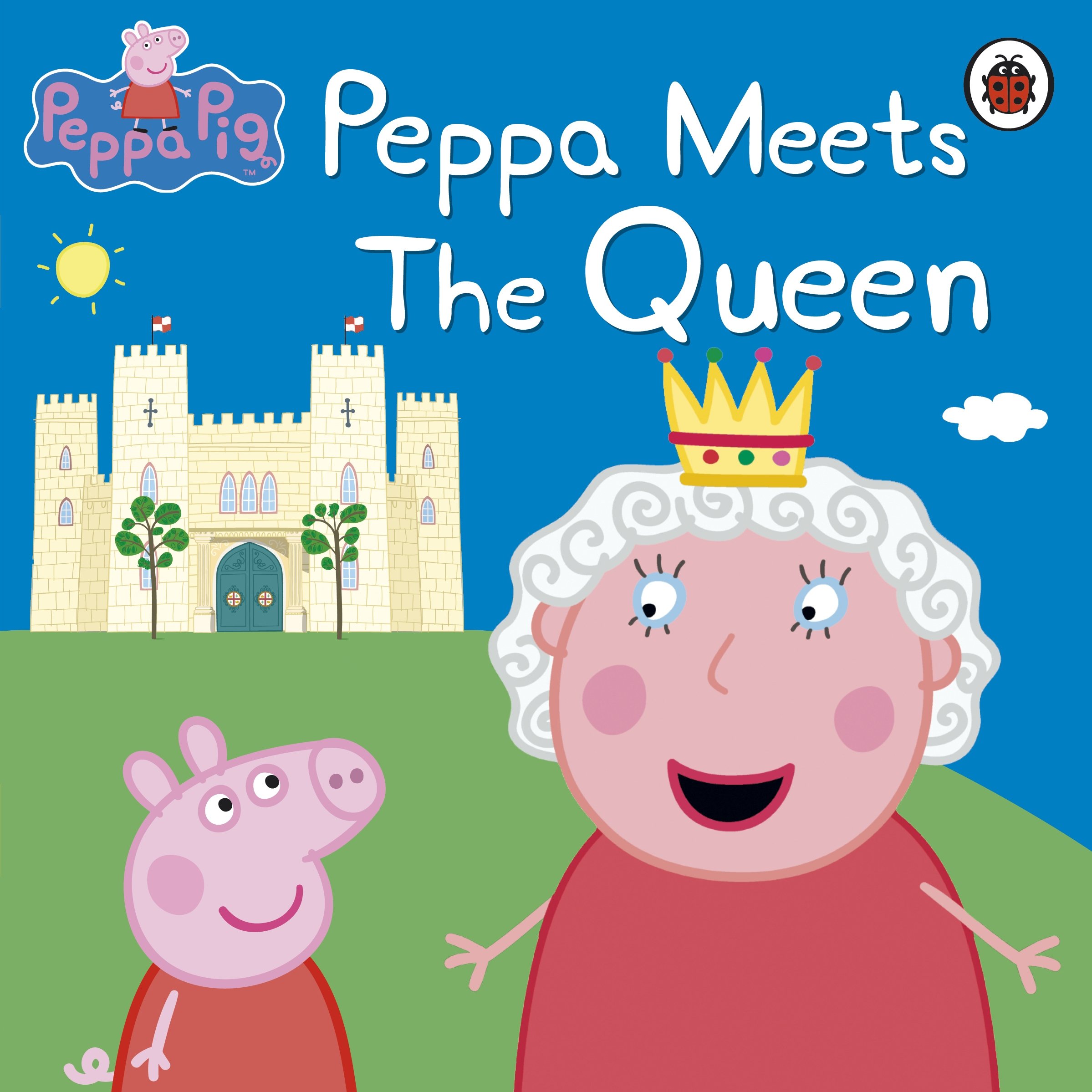 小猪佩奇 粉红猪小妹 英文原版 peppa pig: peppa meets th