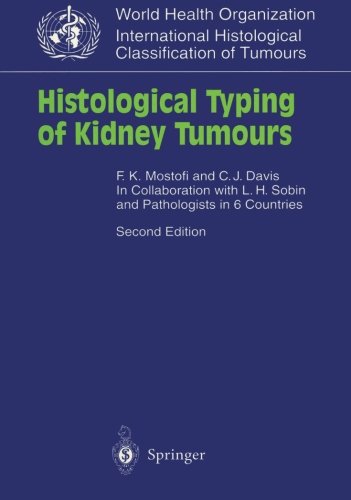 【预订】histological typing of kidney tumours