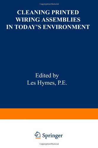 【预订】cleaning printed wiring assemblies in