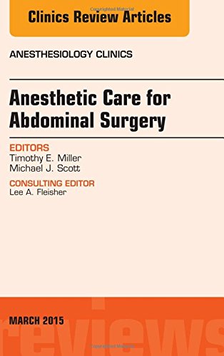 【预订】anesthetic care for abdominal surgery