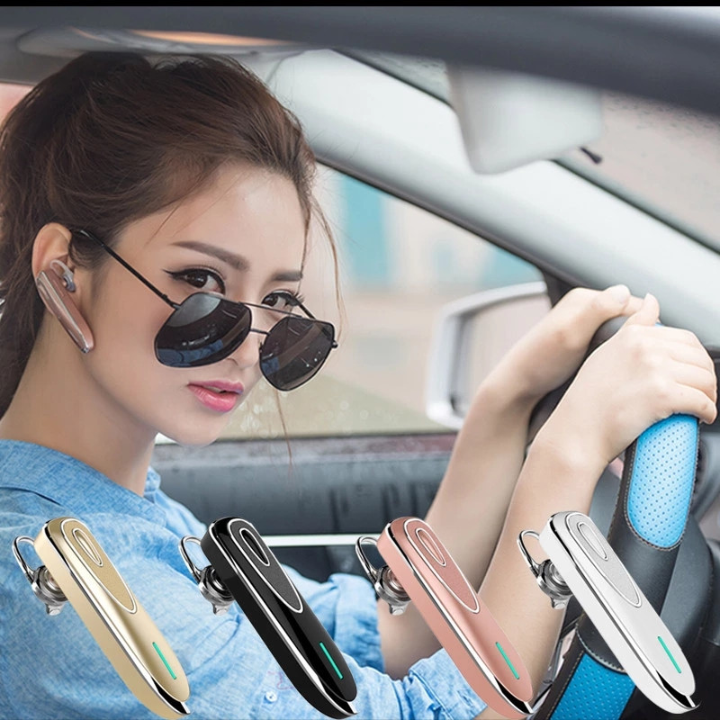 京工智造 【闪充版】蓝牙耳机5.0超长待机无线车载开车商务通话蓝牙耳麦迷你音乐游戏运动跑步手机通用耳塞 【商务黑】降噪通话&闪充升级版