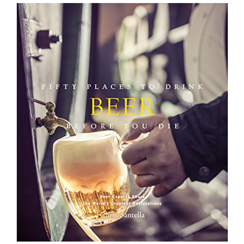 【现货】fifty places to drink beer 生前必去的50个喝啤酒地方英文
