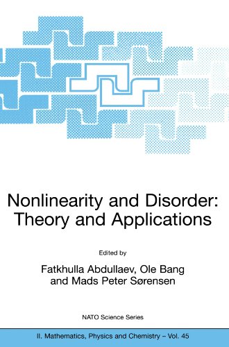 【预订】nonlinearity and disorder: theory and