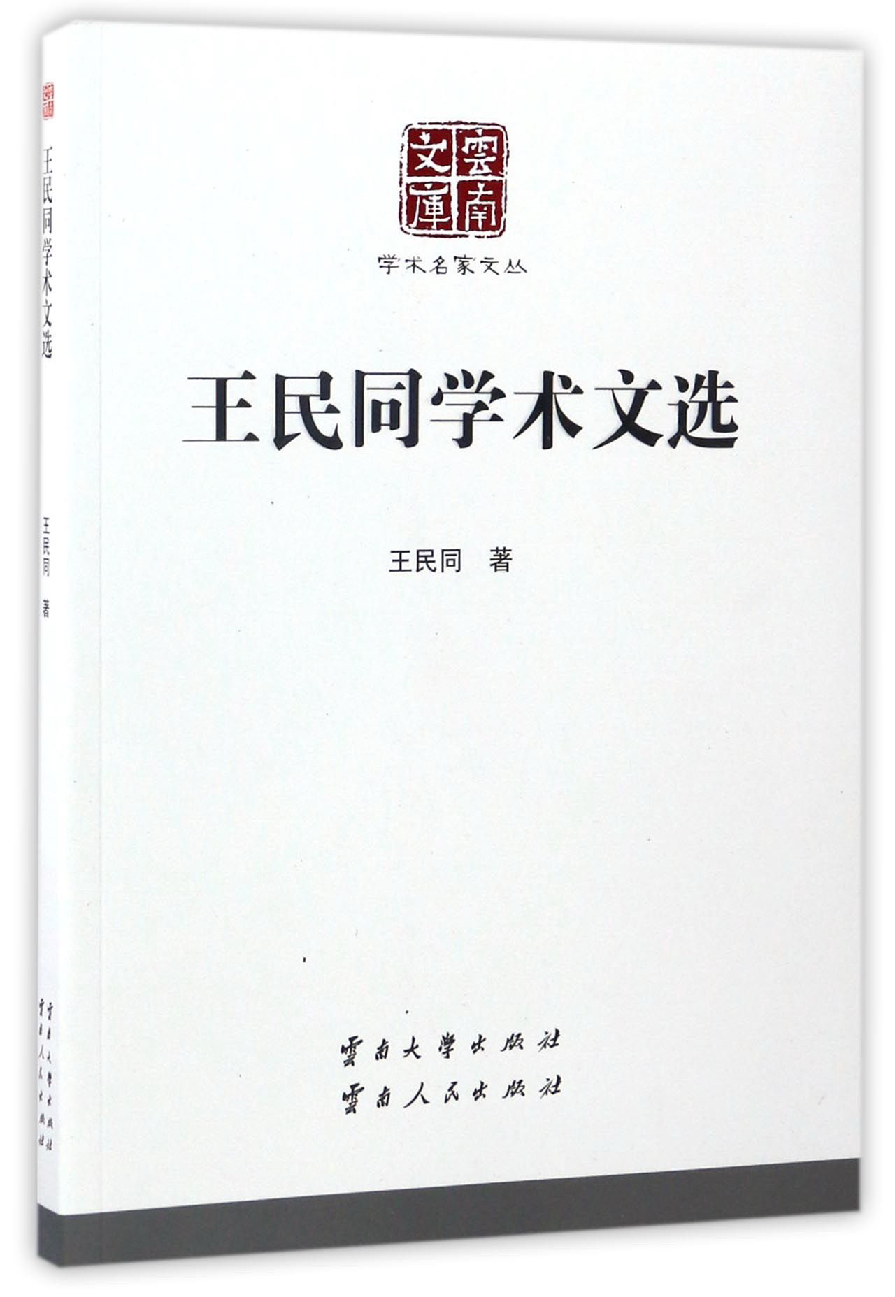 云南文库 学术名家文丛：王民同学术文选