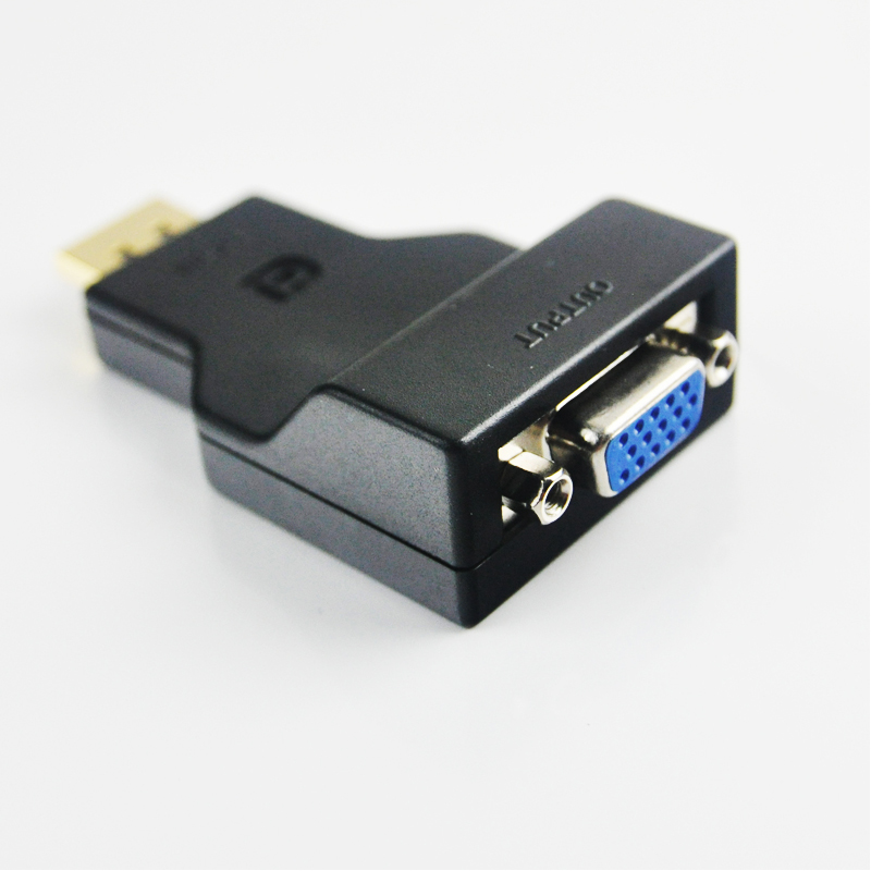 安普西蒙DP转HDMI/VGA转接头Displayport 高清视屏转换器 电脑连接电视头 DP转VGA 转接头主图0