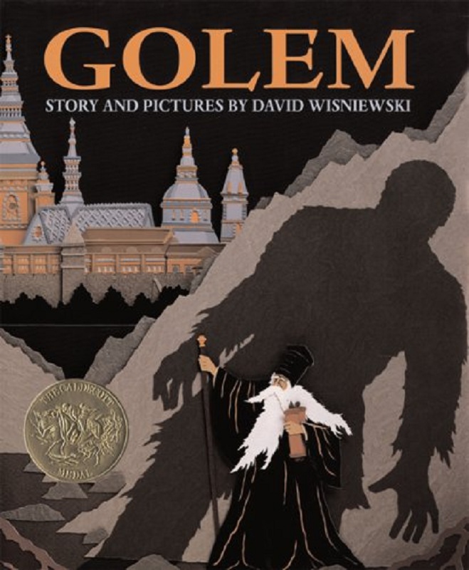 凯迪克:石头人 英文原版 golem david wisniewski sandpiper