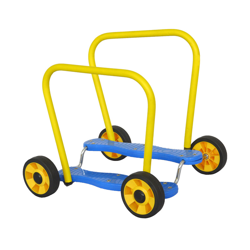 育童感统训练器材教具平衡踩踏车儿童健身运动四轮脚踏车幼儿园玩具