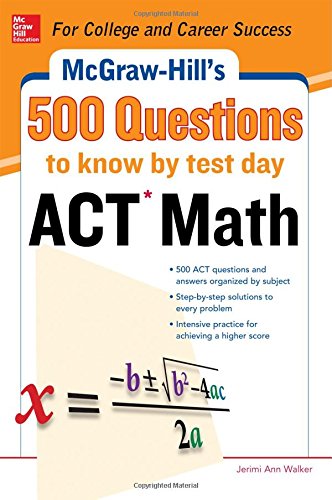 500 ACT Math Questions to Know by Test