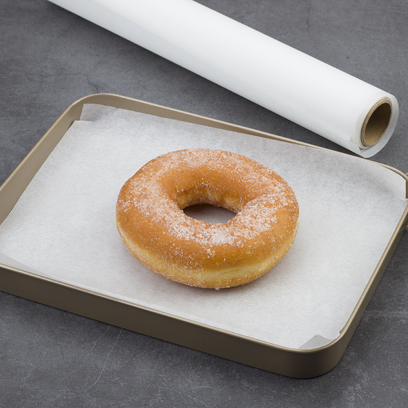 博咖食品级双面硅油纸包装纸烤箱用油纸5米10m30米饼干烤纸烘焙工具 白色5米