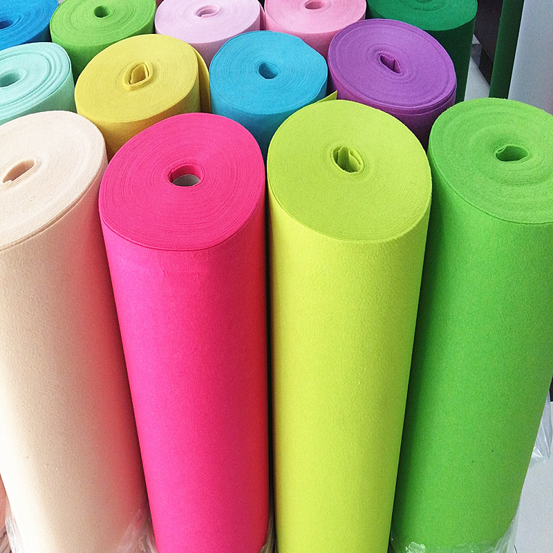 与同(yutong) 90cm宽不织布材料包幼儿园手工作业毛毡背景布环境布置