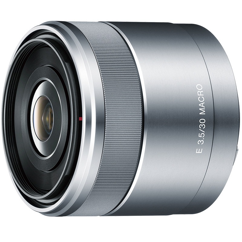 索尼（SONY）E 30mm F3.5 APS-C画幅微单相机微距镜头 E卡口（SEL30M35）微距特写 人像 街拍