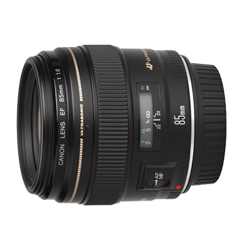 佳能（Canon）标准定焦镜头/EOS数码单反相机镜头 EF 85mm f/1.8 USM
