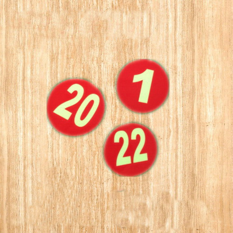 玻璃门贴 宾馆酒店餐馆餐厅 门牌号 墙贴 数字41-50 6cm