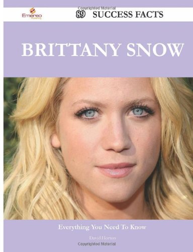 【预订】brittany snow 89 success facts