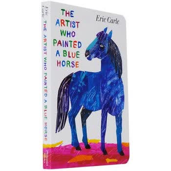 The Artist Who Painted a Blue Horse画马的艺术家卡尔爷爷送音频