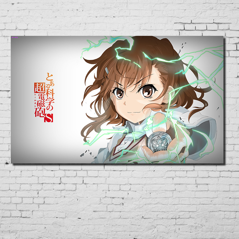 居梦坞 魔法禁书目录某科学的超电磁炮海报周边2上条当麻御坂美琴一方