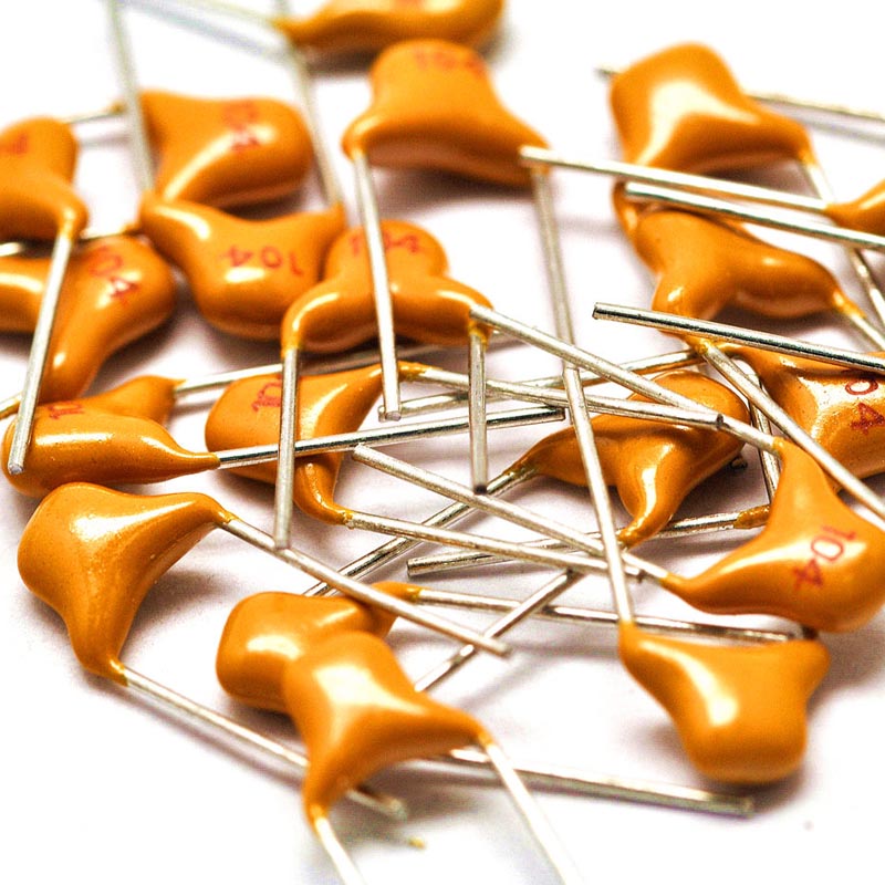 taotimeclub 独石电容104 100nf 50v  5.08mm 10% 20只