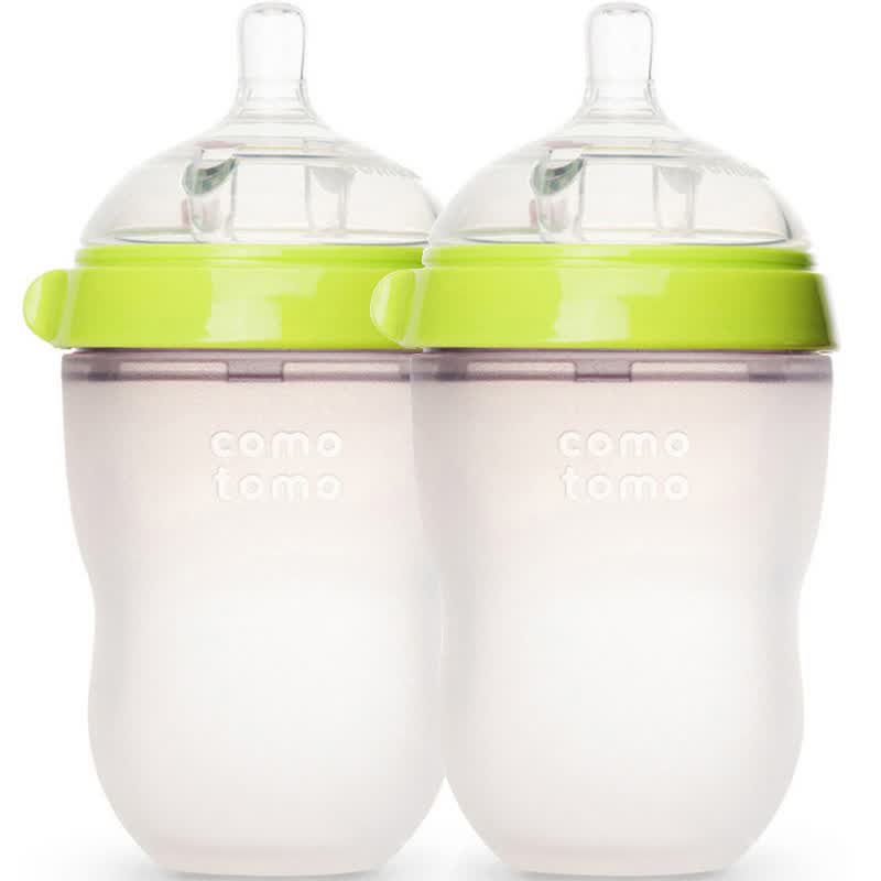 可么多么（COMOTOMO）奶瓶 宽口硅胶奶瓶250ml*2 绿色属于什么档次？