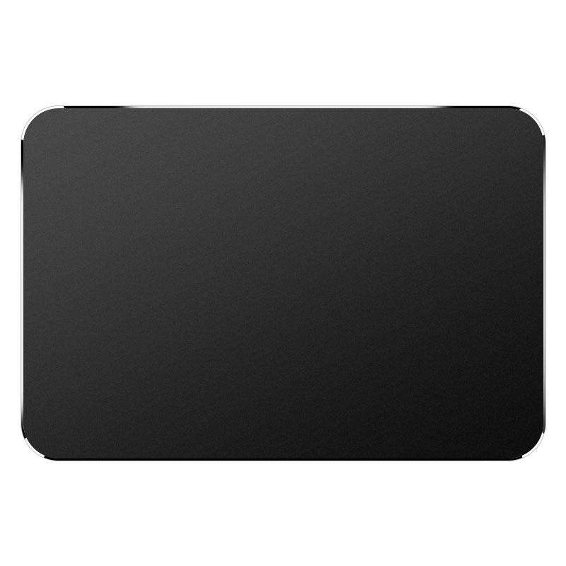 bejoy 铝合金鼠标垫 电脑笔记本游戏鼠标垫 桌面金属电竞鼠标垫 黑色