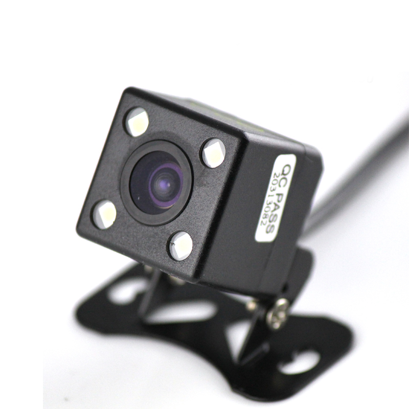 倒车后视摄像头通用汽车车载后视影像12v24v 12v倒车摄像头(6米线)