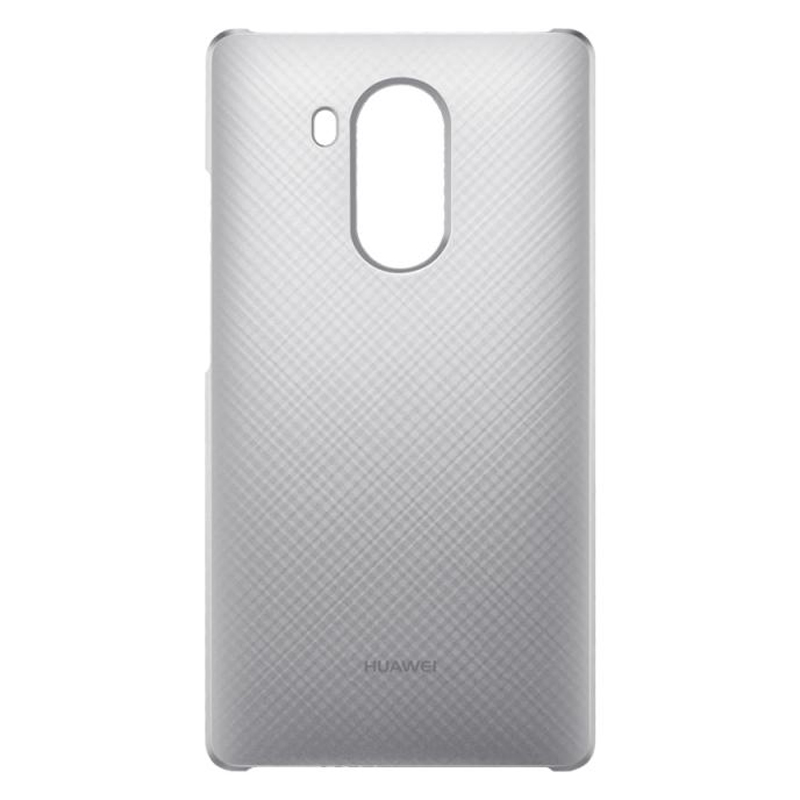 huawei 华为mate8手机壳原装 百格纹理透明保护套 pc后盖硅胶tpu防摔