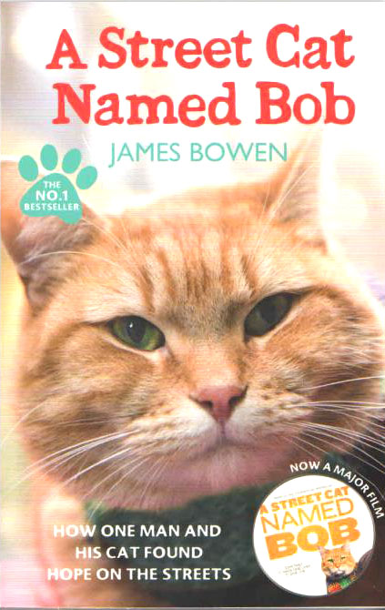 A Street Cat Named Bob: How One Man and His Cat Found Hope on the Streets[街头流浪猫Bob] 英文原版