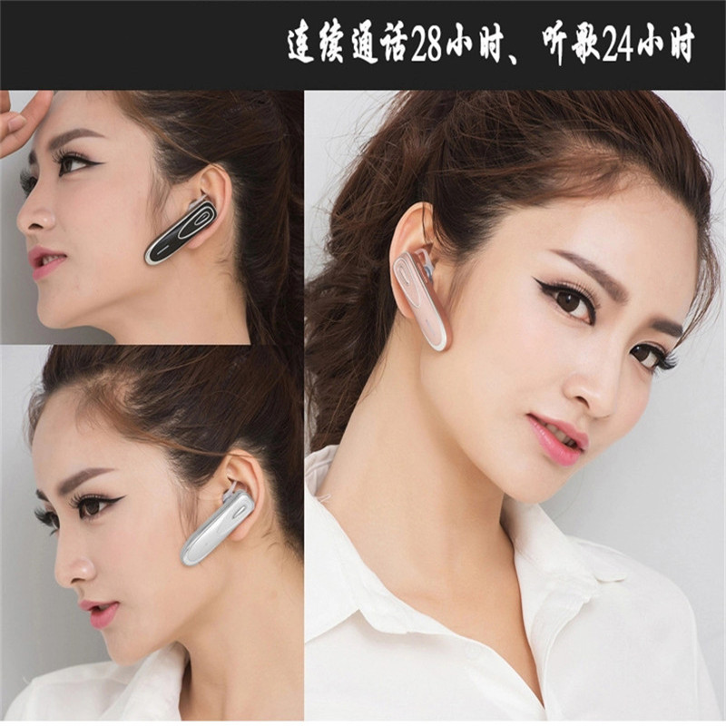 京工智造 【闪充版】蓝牙耳机5.0超长待机无线车载开车商务通话蓝牙耳麦迷你音乐游戏运动跑步手机通用耳塞 【商务黑】降噪通话&闪充升级版