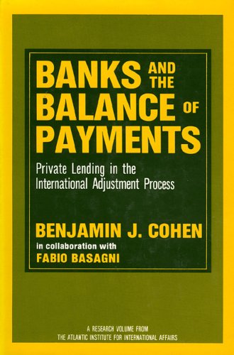 【预订】banks and the balance of payments