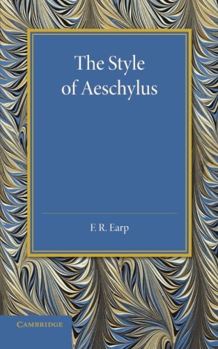 【预订】the style of aeschylus