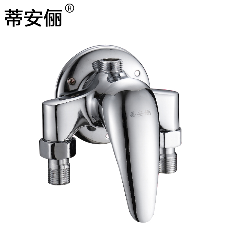 热水器明管冷热水龙头洗澡龙头 明装混水阀龙头(不带太阳能上水)