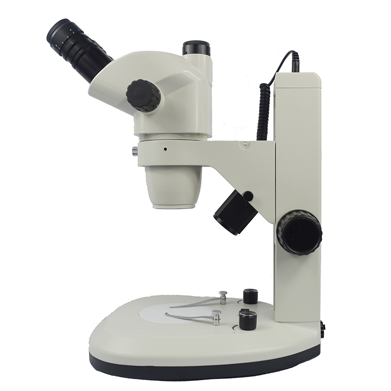 LIOO 双目三目SZ850体视显微镜大变倍连续变倍立体显微镜解剖镜工业检测珠宝鉴定维修 1000万像素电子目镜