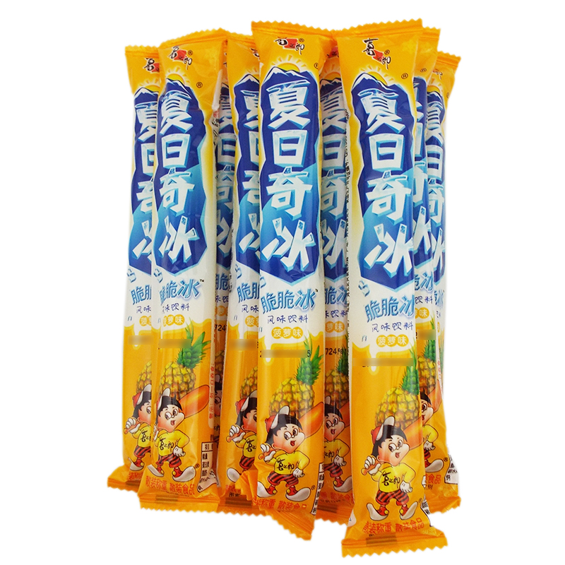 喜之郎 脆脆冰风味饮料 夏日奇冰 500g 散条装 儿童零食 小吃零嘴