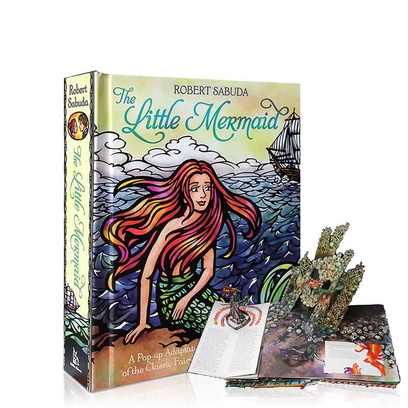 进口英文原版The Little Mermaid (Pop-Up)美人鱼 儿童玩具立体书