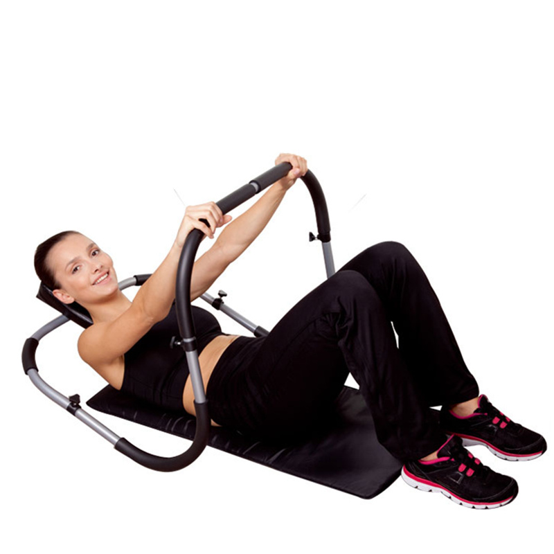 LIVEUP健腹器腹肌轮滚轮 收腹机 仰卧起坐 收腹减健肥家用健身器材 收腹机