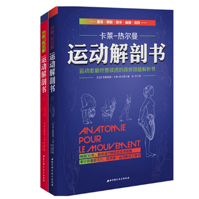 运动解剖书(1-2共2册)