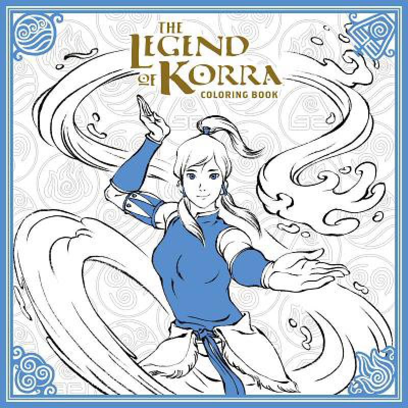 预订 the legend of korra coloring book