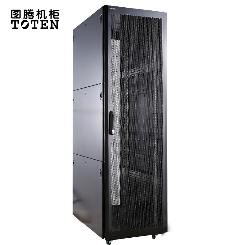 图腾(toten) k36047 网络机柜 47u加厚机柜服务器机柜 网格门标准机柜
