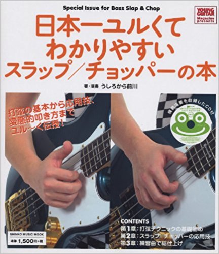 日本一ユルくてわかりやすいスラップ/チョッパーの本 Young Guitar Magazine