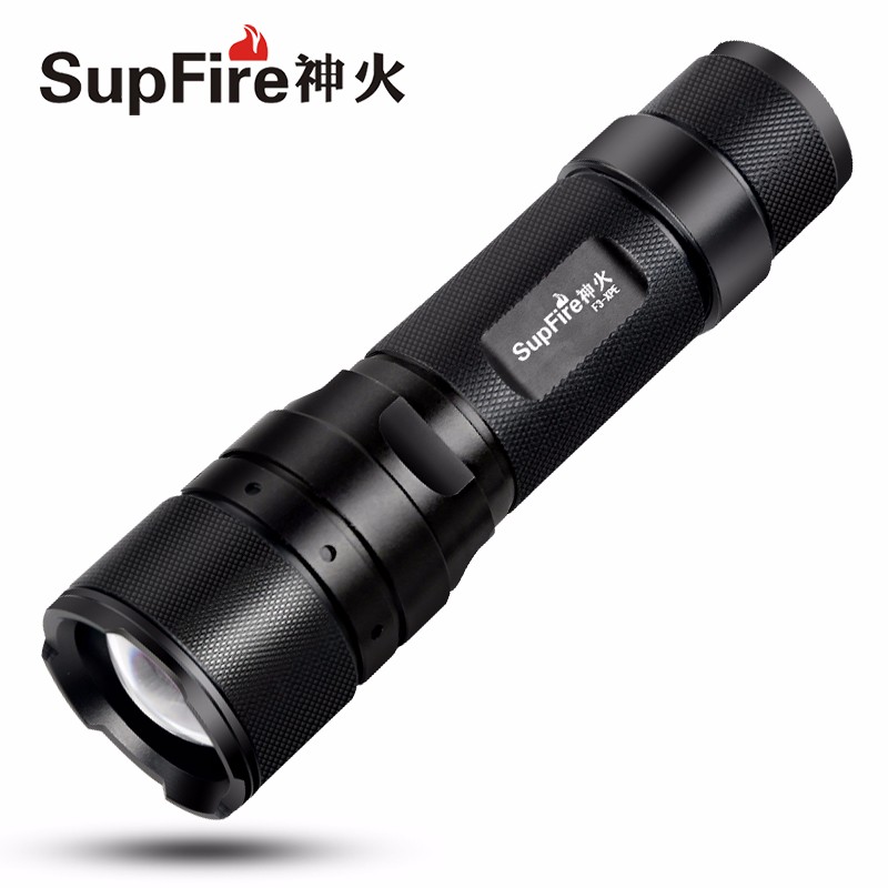 f3变焦型强光手电筒可充电调焦迷你led户外灯防身远射进口cree灯芯 f3