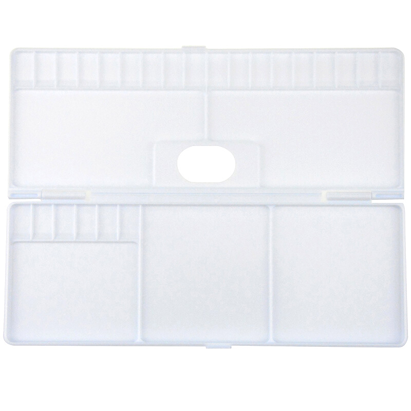 樱花Sakura  多用水粉调色盒 水彩颜料调色盘 花型调色盘 24格调色盘