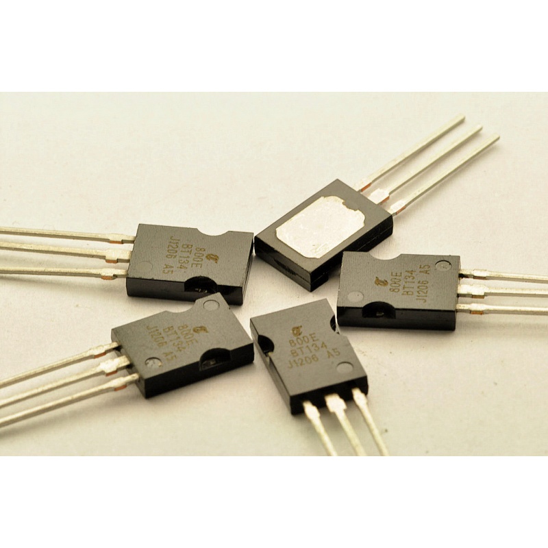 taotimeclub 双向可控硅 bt134-800e bt134 4a/800v